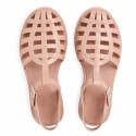 Sandales rose poudré