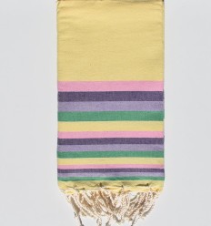 Fouta Miami jaune clair