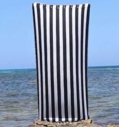 Fouta Alaska noire