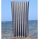 Fouta Alaska noire