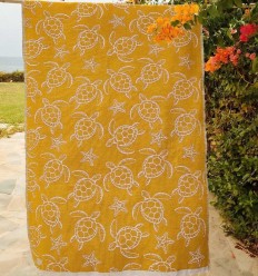 Fouta Seychelles Jaune Foncé 2