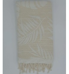 Fouta Amazon beige latté