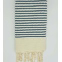 Woad Blau Zebra Fouta