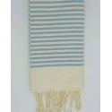 Sky Blue Zebra Fouta