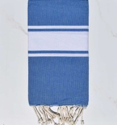 Fouta classique bleu