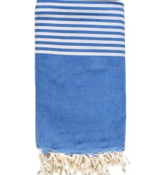 Jeté bleu jean