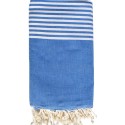 Jeté bleu jean