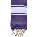 Fouta enfant mauve