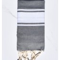 Fouta enfant gris moyen