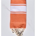 Fouta enfant orange