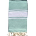 Grande fouta vert d'eau