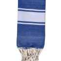 Fouta enfant bleu électrique