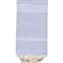 Fouta Mykonos gris clair