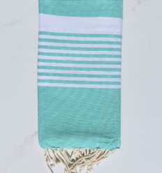 Fouta arthur vert d'eau