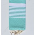 Fouta arthur vert d'eau