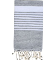 Fouta arthur gris clair
