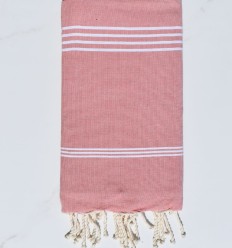Fouta Mykonos rose balais