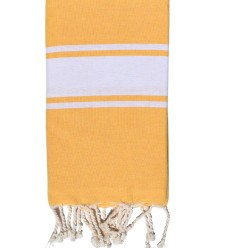Fouta classique jaune foncé