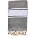 Jeté couple taupe gris