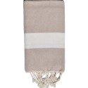 Fouta Diamant beige
