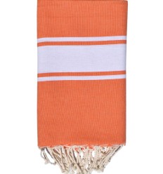 Klassische orangefarbene Fouta