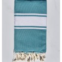 Grande fouta vert bleu sarcelle