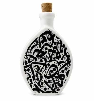 Flacon en céramique artisanal fait main