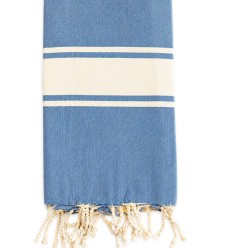 Fouta classique bleu
