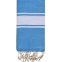 Fouta clássica azul-azur