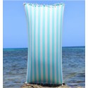 Fouta Alaska bleu turquoise