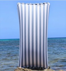 Fouta Alaska bleu clair