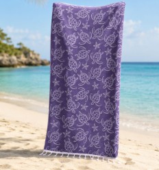 Fouta Seychelles Mauve