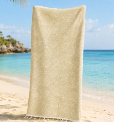 Fouta Seychelles Beige Vanille