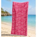 Fouta Seychelles Fuchsia