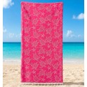 Fouta Seychelles Fuchsia