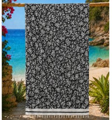 Fouta Victoria noire
