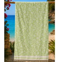 Fouta Victoria vert clair