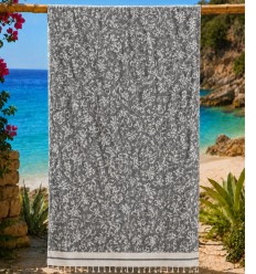 Fouta Victoria gris
