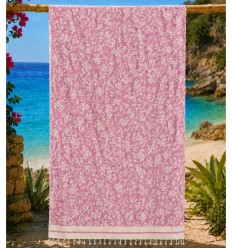 Fouta Victoria rose persan