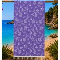 Fouta Fidji mauve