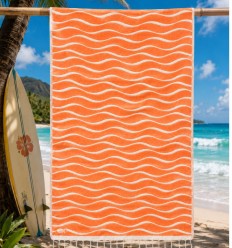 Fouta Hawaï Orange