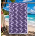 Fouta Hawaï Mauve