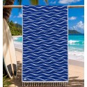Fouta Hawaï Bleu