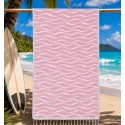 Fouta Hawaï Rose