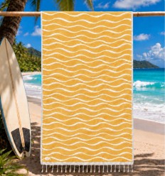 Fouta Hawaï Jaune
