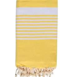 Fouta couple jaune