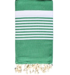 Fouta couple arthur vert