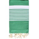 Fouta couple arthur vert