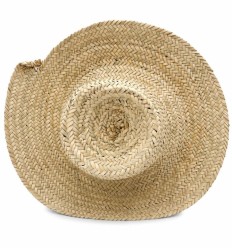 Chapeau en palmier tressé 2