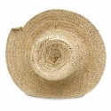 Chapeau en palmier tressé